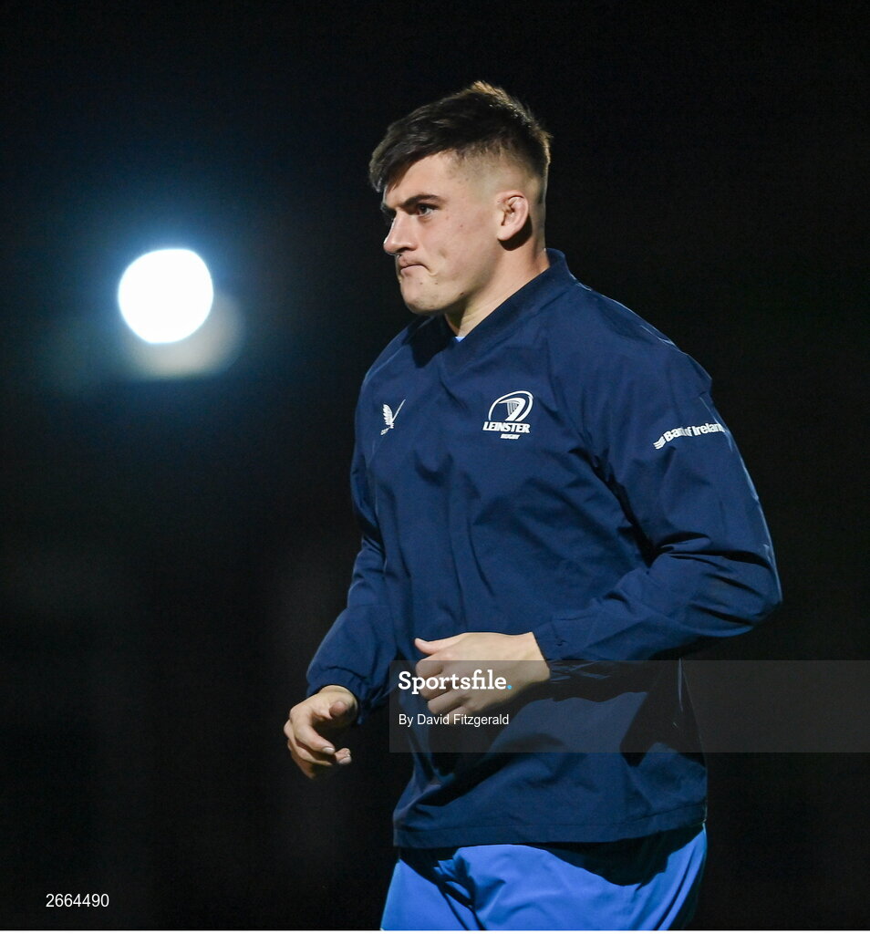 7 November 2023; Dan Sheehan during a Leinster rugby open training session at Dublin University Football Club in Trinity College, Dublin. Photo by David Fitzgerald/Sportsfile