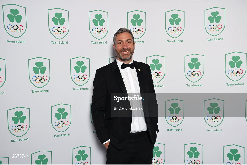 11 November 2023; Olympian Kenneth Egan in attendance at the Team Ireland Olympic Ball at the Mansion House in Dublin. The event was a joint celebration of the brilliant performances of Team Ireland athletes at the European Games this summer, as well as the announcement of the winners of the Olympic Federation of Ireland Annual Awards. The event was attended by the Minister for Tourism, Culture, Arts, Gaeltacht, Sport and Media, Catherine Martin TD, Minister of State for Sport and Physical Education, Thomas Byrne TD, Olympic medallists, European Games athletes, Team Ireland Sponsors and Partners, Sport Ireland and the wider Olympic family. Photo by David Fitzgerald/Sportsfile