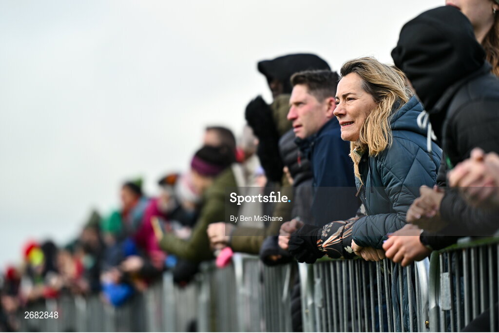 19 November 2023; Spectators during the 123.ie National Senior & Even Age Cross Country Championships at Gowran Demesne in Kilkenny. Photo by Ben McShane/Sportsfile