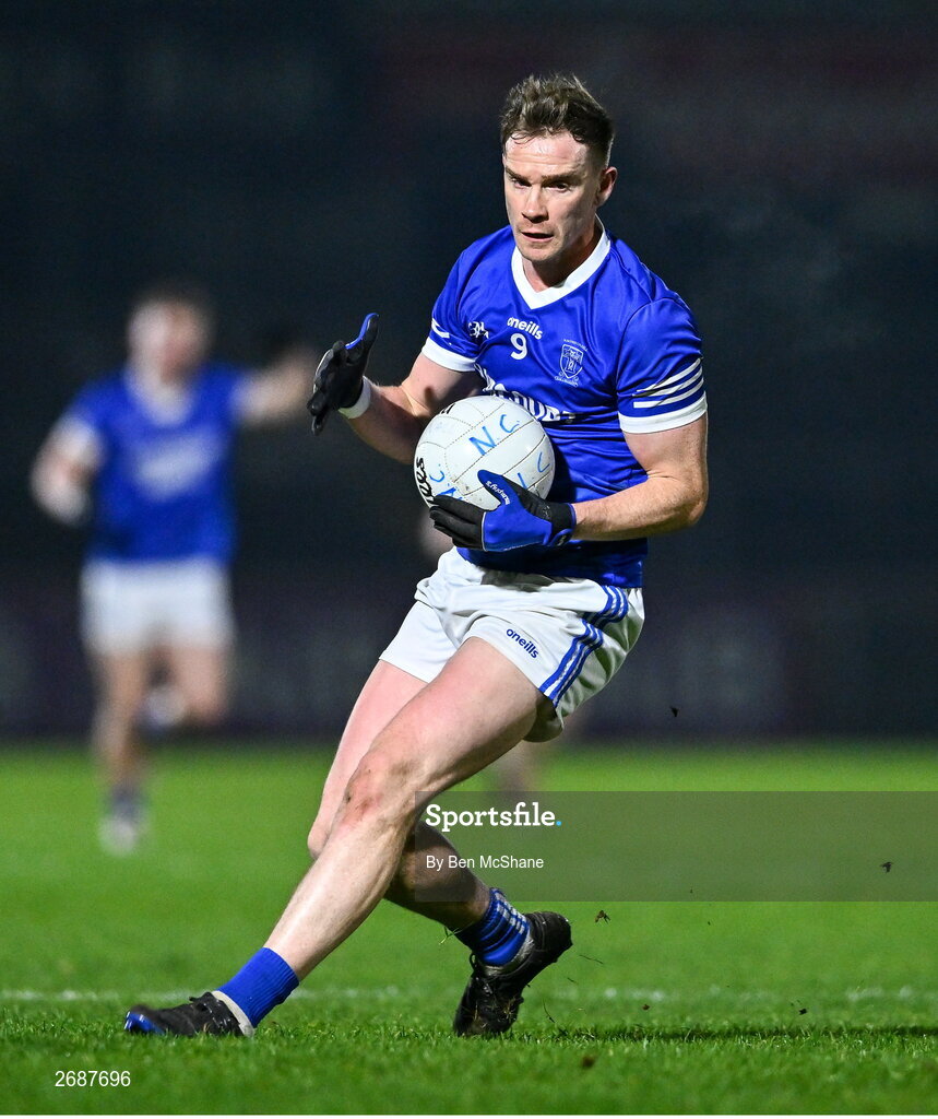 25 November 2023; Ciaran Thompson of Naomh Conaill during the AIB Ulster GAA Football Senior Club Championship semi-final match between Glen, Derry, and Naomh Conaill, Donegal, at Healy Park in Omagh, Tyrone. Photo by Ben McShane/Sportsfile