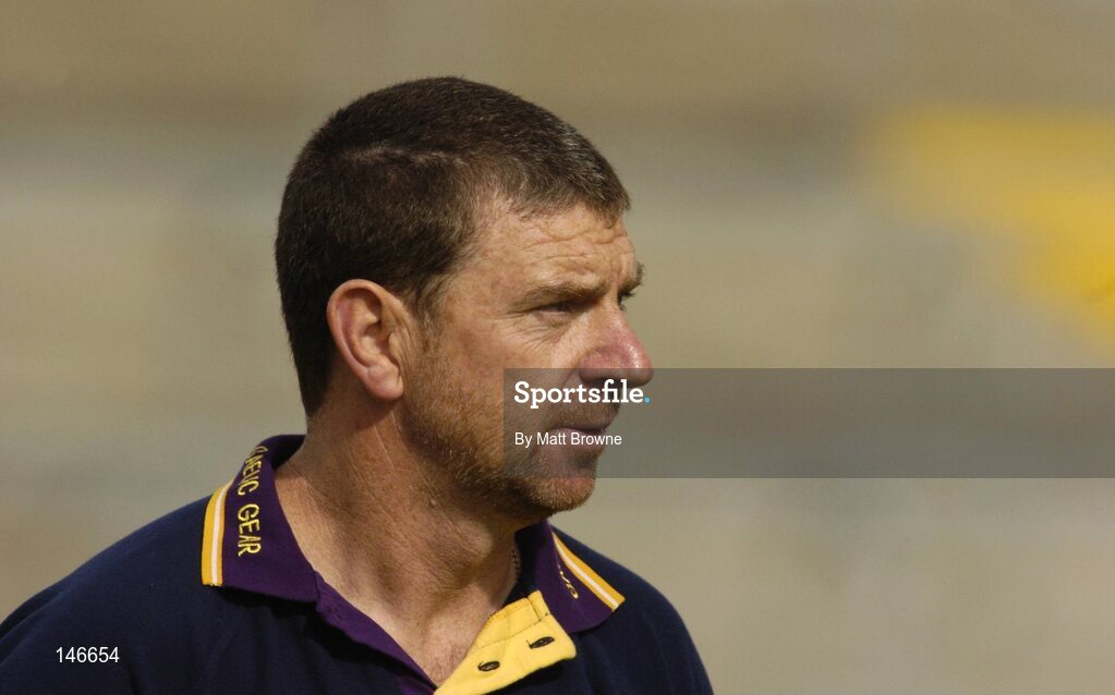 10 July 2004; Pat Roe, Wexford manager. Bank of Ireland Senior Football Championship Qualifier, Round 2, Wexford v Offaly, Wexford Park, Wexford. Picture credit; Matt Browne / SPORTSFILE