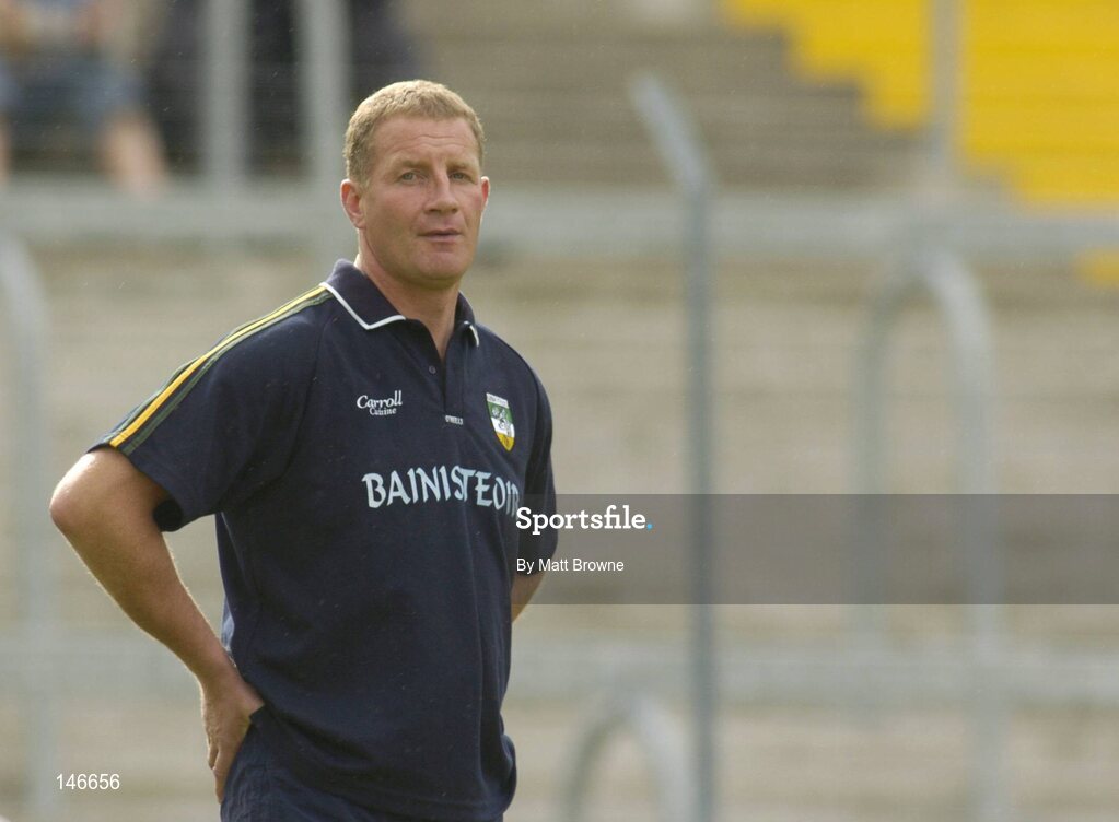 10 July 2004; Gerry Fahy, Offaly manager. Bank of Ireland Senior Football Championship Qualifier, Round 2, Wexford v Offaly, Wexford Park, Wexford. Picture credit; Matt Browne / SPORTSFILE
