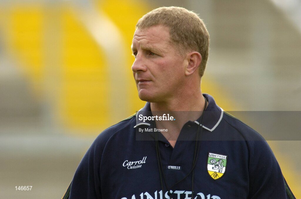 10 July 2004; Gerry Fahy, Offaly manager. Bank of Ireland Senior Football Championship Qualifier, Round 2, Wexford v Offaly, Wexford Park, Wexford. Picture credit; Matt Browne / SPORTSFILE