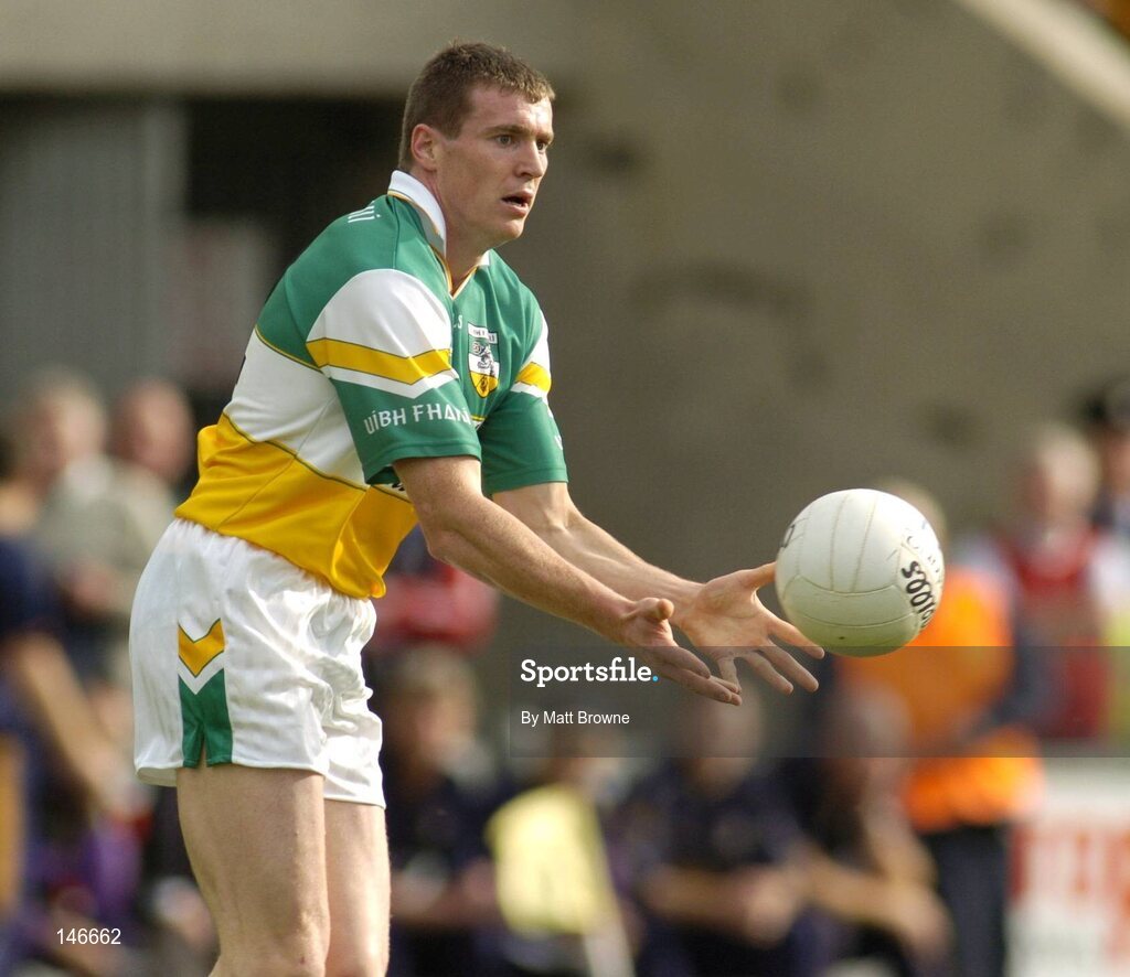 10 July 2004; Ciaran McManus, Offaly. Bank of Ireland Senior Football Championship Qualifier, Round 2, Wexford v Offaly, Wexford Park, Wexford. Picture credit; Matt Browne / SPORTSFILE