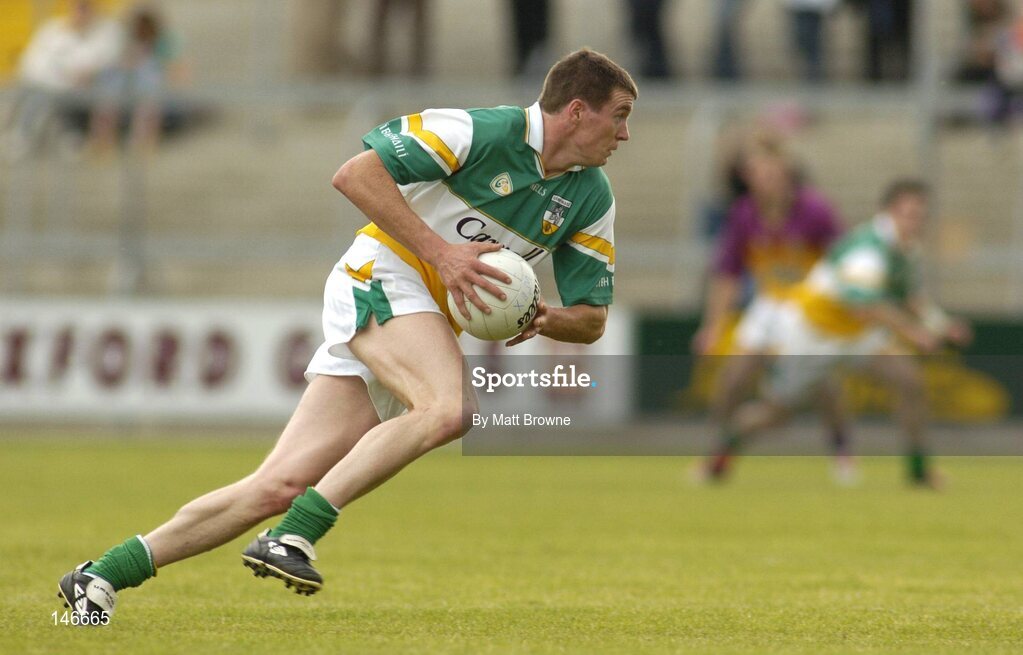 10 July 2004; Ciaran McManus, Offaly. Bank of Ireland Senior Football Championship Qualifier, Round 2, Wexford v Offaly, Wexford Park, Wexford. Picture credit; Matt Browne / SPORTSFILE