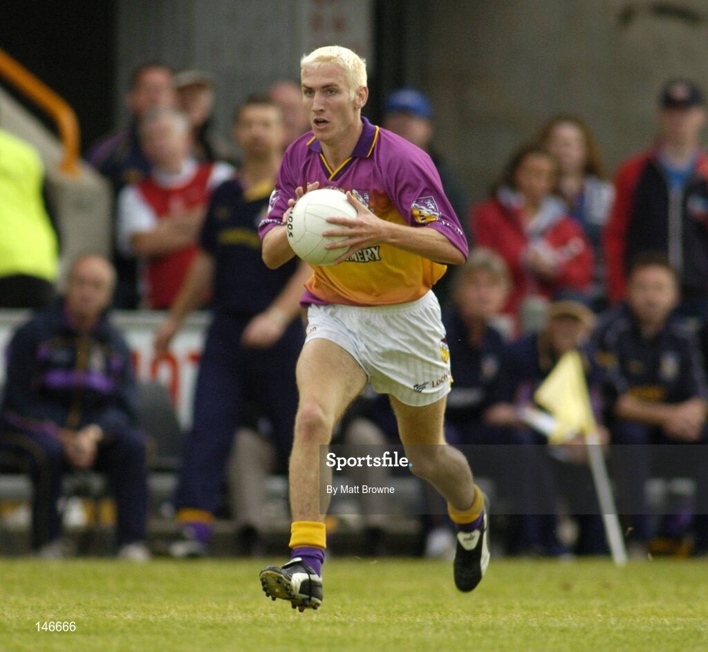 10 July 2004; Redmond Barry, Wexford. Bank of Ireland Senior Football Championship Qualifier, Round 2, Wexford v Offaly, Wexford Park, Wexford. Picture credit; Matt Browne / SPORTSFILE