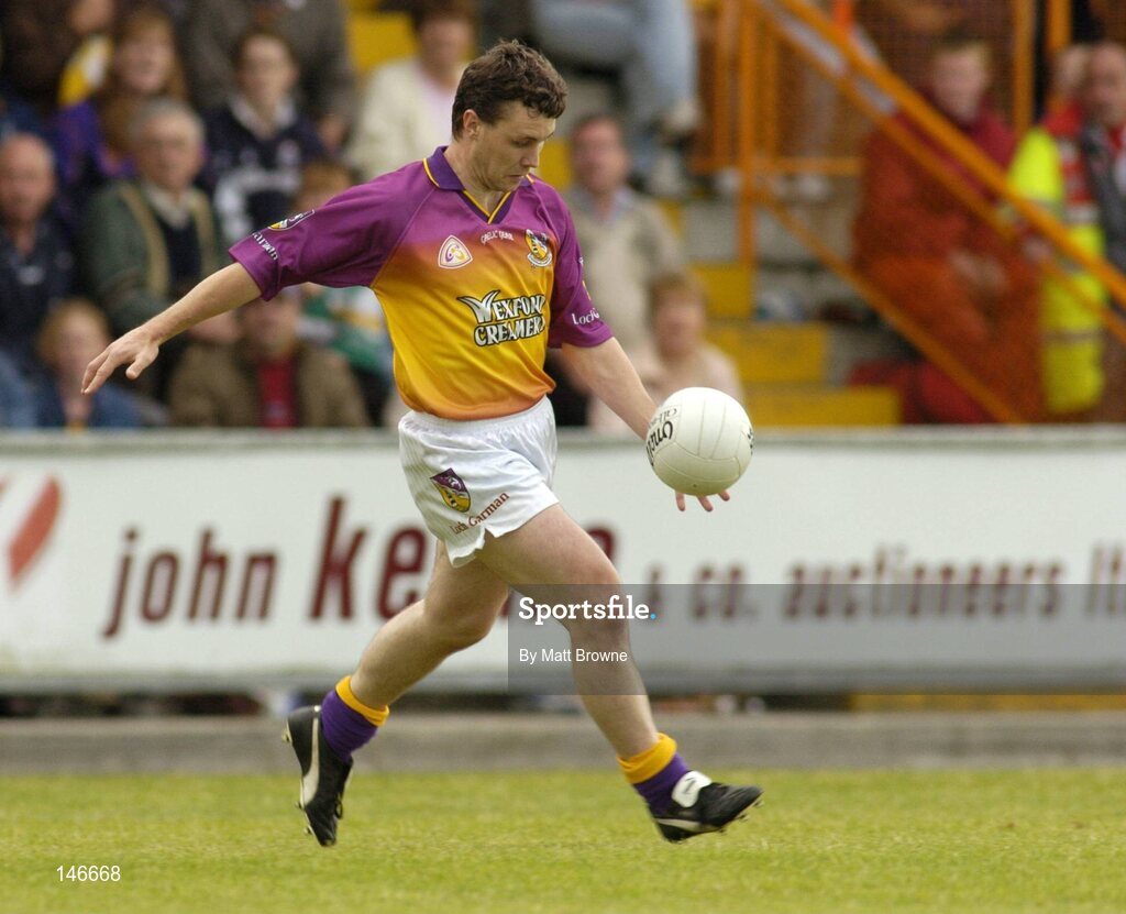 10 July 2004; Jason Lawlor, Wexford. Bank of Ireland Senior Football Championship Qualifier, Round 2, Wexford v Offaly, Wexford Park, Wexford. Picture credit; Matt Browne / SPORTSFILE