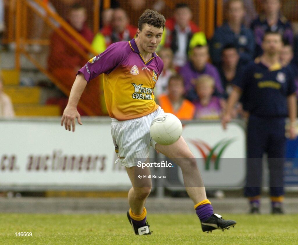 10 July 2004; Jason Lawlor, Wexford. Bank of Ireland Senior Football Championship Qualifier, Round 2, Wexford v Offaly, Wexford Park, Wexford. Picture credit; Matt Browne / SPORTSFILE