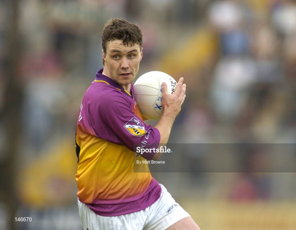 10 July 2004; Jason Lawlor, Wexford. Bank of Ireland Senior Football Championship Qualifier, Round 2, Wexford v Offaly, Wexford Park, Wexford. Picture credit; Matt Browne / SPORTSFILE