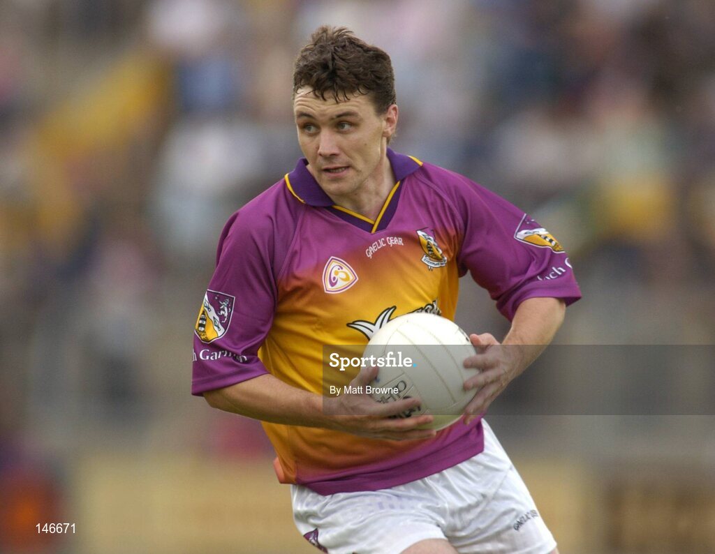 10 July 2004; Jason Lawlor, Wexford. Bank of Ireland Senior Football Championship Qualifier, Round 2, Wexford v Offaly, Wexford Park, Wexford. Picture credit; Matt Browne / SPORTSFILE