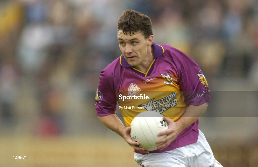 10 July 2004; Jason Lawlor, Wexford. Bank of Ireland Senior Football Championship Qualifier, Round 2, Wexford v Offaly, Wexford Park, Wexford. Picture credit; Matt Browne / SPORTSFILE