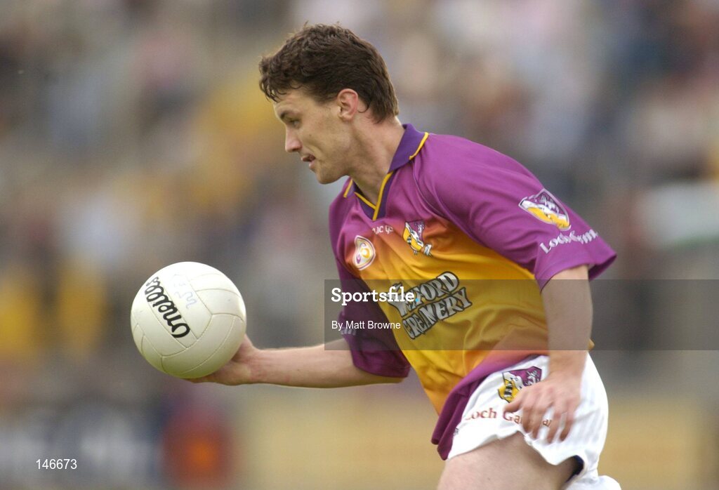 10 July 2004; Jason Lawlor, Wexford. Bank of Ireland Senior Football Championship Qualifier, Round 2, Wexford v Offaly, Wexford Park, Wexford. Picture credit; Matt Browne / SPORTSFILE