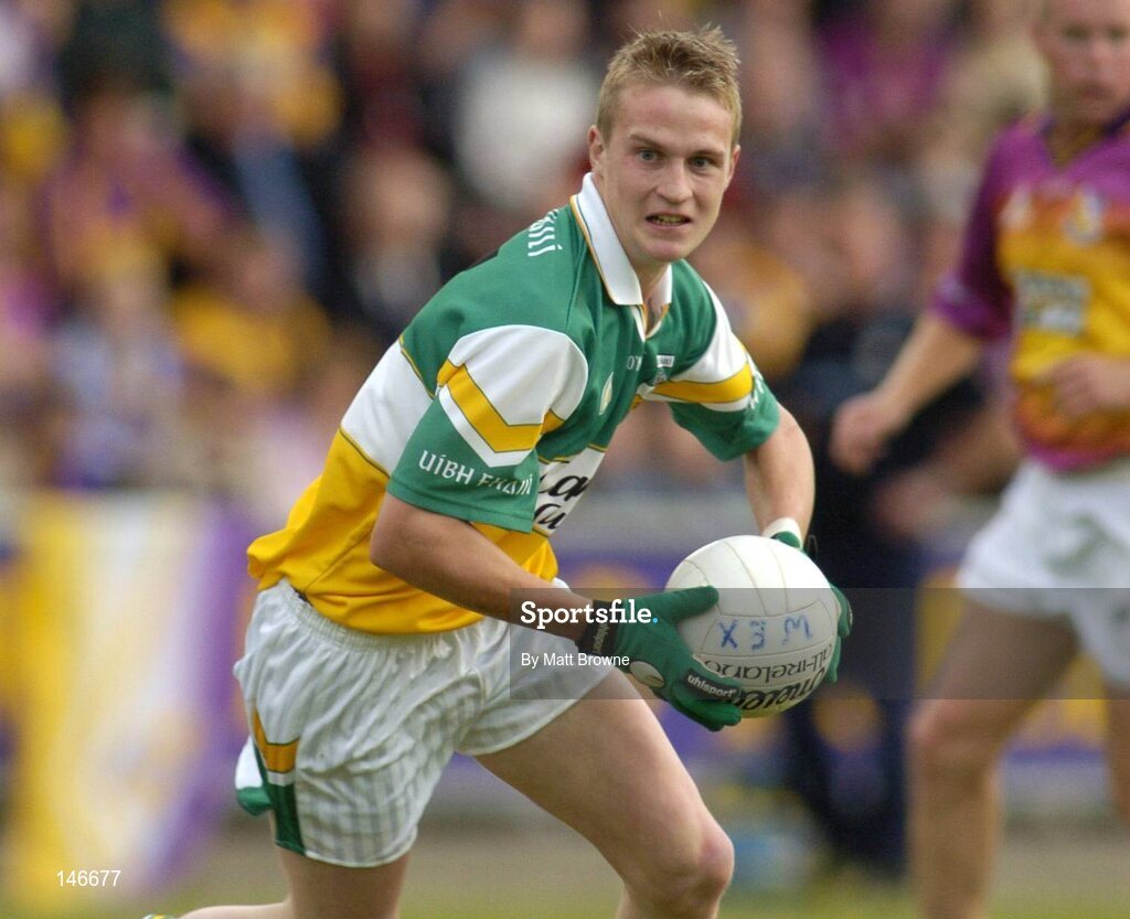 10 July 2004; James Coughlan, Offaly. Bank of Ireland Senior Football Championship Qualifier, Round 2, Wexford v Offaly, Wexford Park, Wexford. Picture credit; Matt Browne / SPORTSFILE