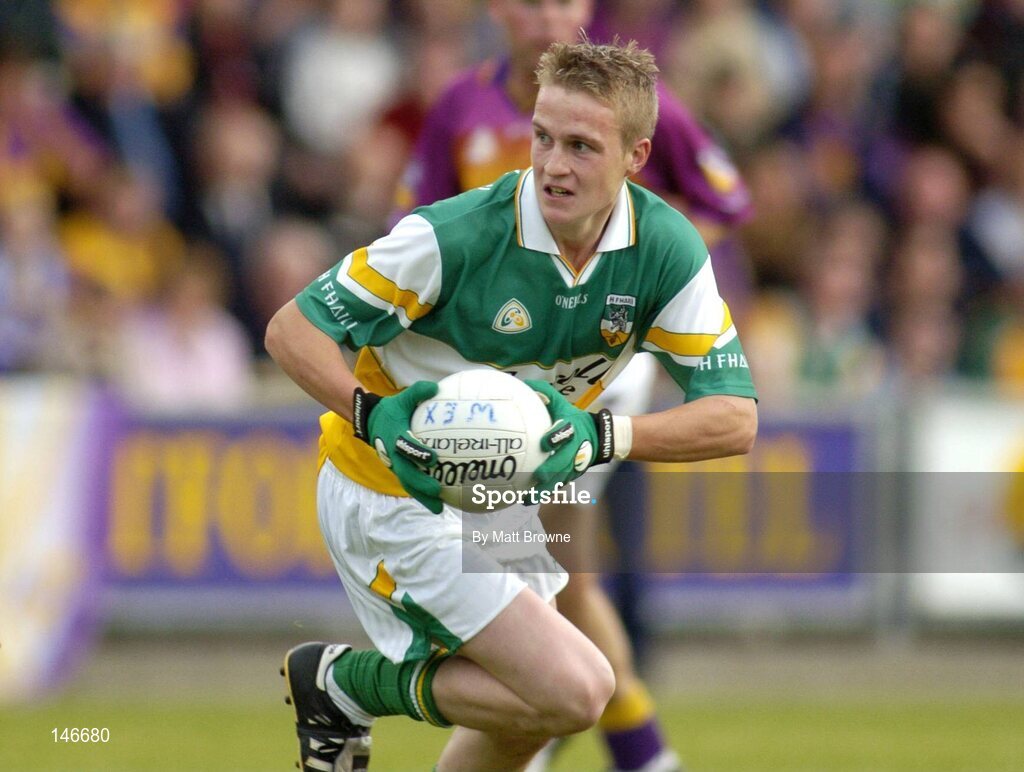 10 July 2004; James Coughlan, Offaly. Bank of Ireland Senior Football Championship Qualifier, Round 2, Wexford v Offaly, Wexford Park, Wexford. Picture credit; Matt Browne / SPORTSFILE
