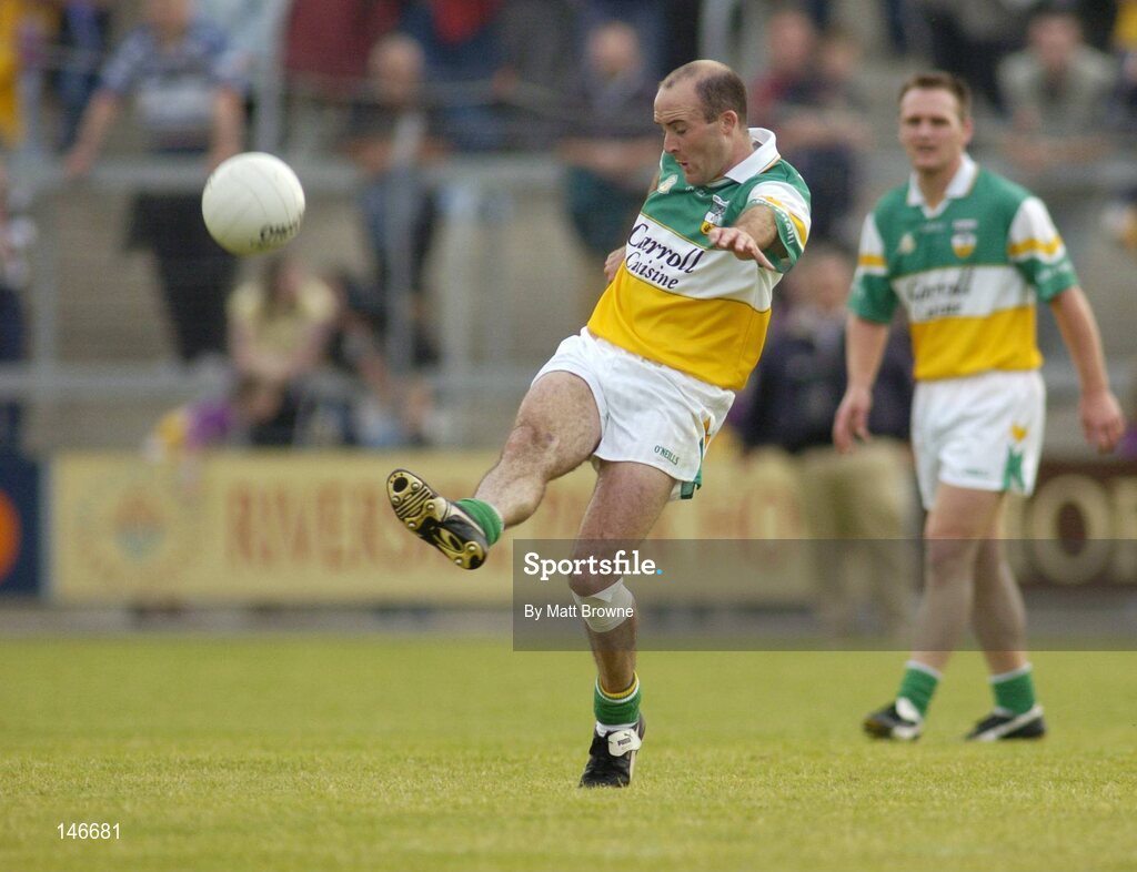 10 July 2004; Mark Daly, Offaly. Bank of Ireland Senior Football Championship Qualifier, Round 2, Wexford v Offaly, Wexford Park, Wexford. Picture credit; Matt Browne / SPORTSFILE