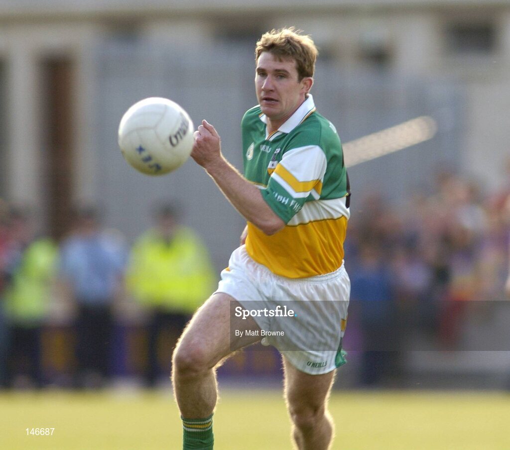 10 July 2004; Colm Quinn, Offaly. Bank of Ireland Senior Football Championship Qualifier, Round 2, Wexford v Offaly, Wexford Park, Wexford. Picture credit; Matt Browne / SPORTSFILE