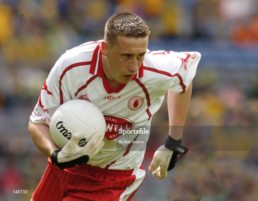 11 July 2004; Colm Cavanagh, Tyrone. Ulster Minor Football Championship Final, Down v Tyrone, Croke Park, Dublin. Picture credit; Matt Browne / SPORTSFILE
