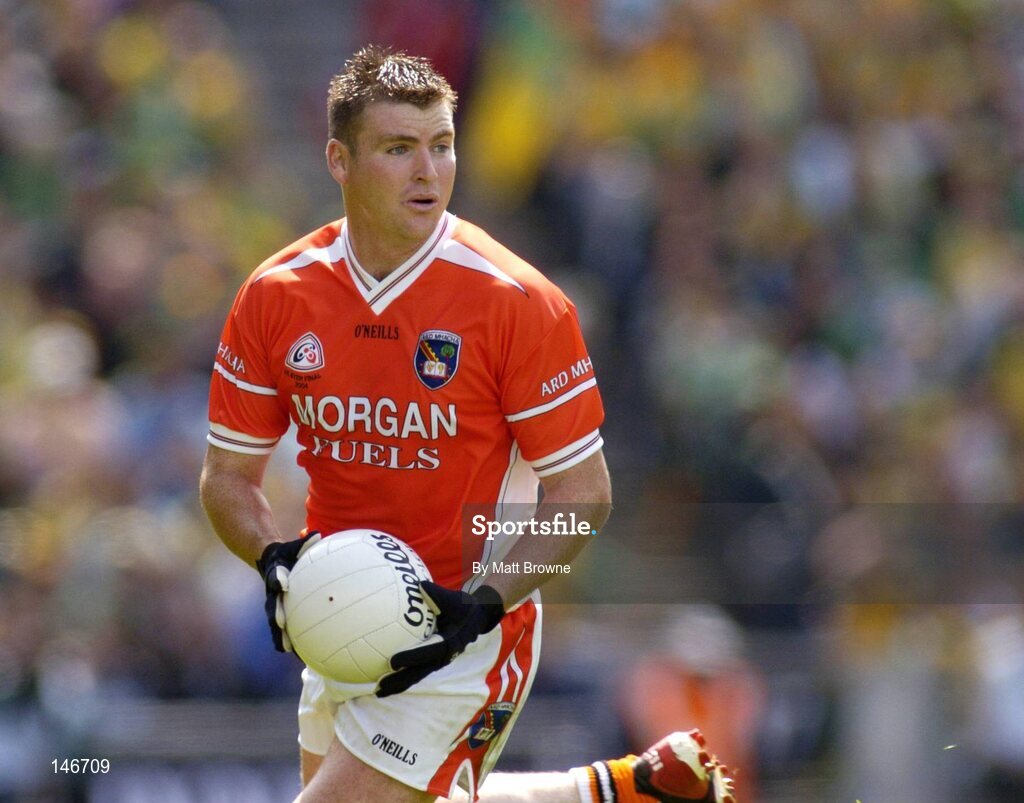 11 July 2004; Kieran Hughes, Armagh. Bank of Ireland Ulster Senior Football Championship Final, Armagh v Donegal, Croke Park, Dublin. Picture credit; Matt Browne / SPORTSFILE