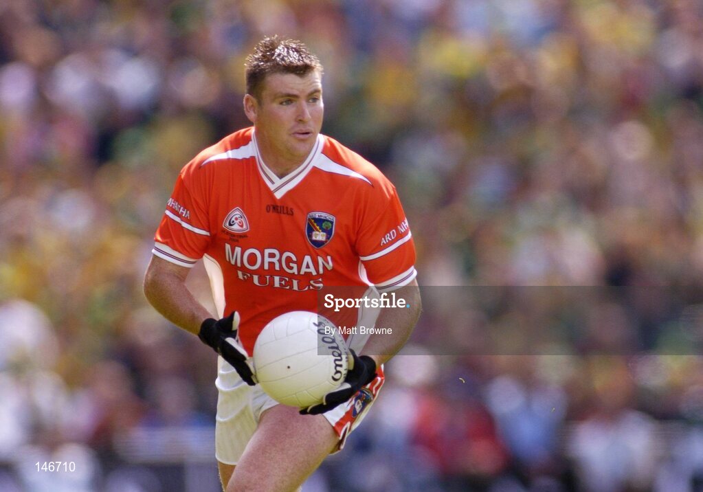 11 July 2004; Kieran Hughes, Armagh. Bank of Ireland Ulster Senior Football Championship Final, Armagh v Donegal, Croke Park, Dublin. Picture credit; Matt Browne / SPORTSFILE