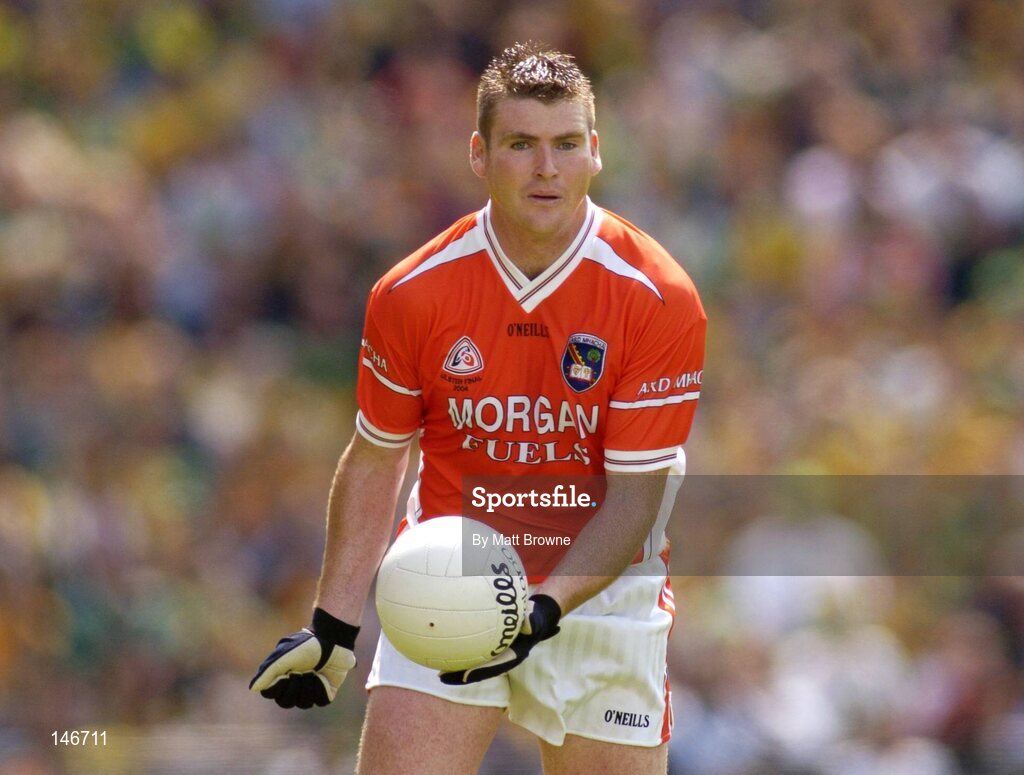 11 July 2004; Kieran Hughes, Armagh. Bank of Ireland Ulster Senior Football Championship Final, Armagh v Donegal, Croke Park, Dublin. Picture credit; Matt Browne / SPORTSFILE
