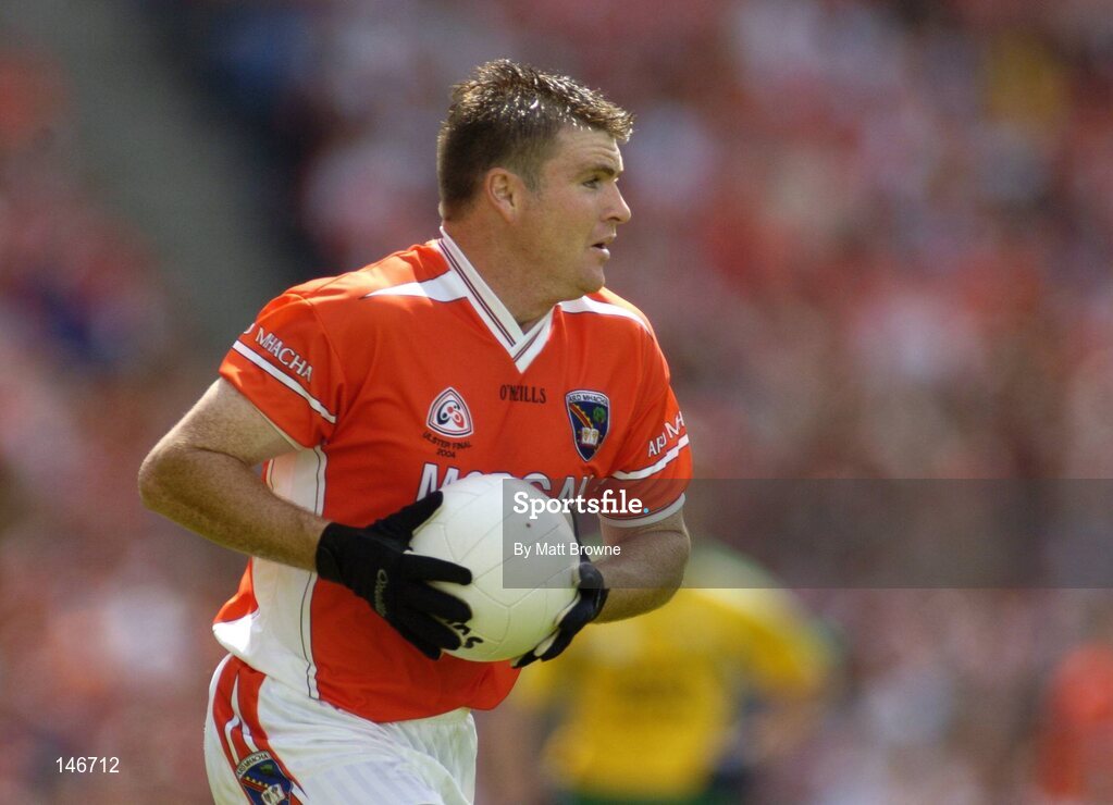 11 July 2004; Kieran Hughes, Armagh. Bank of Ireland Ulster Senior Football Championship Final, Armagh v Donegal, Croke Park, Dublin. Picture credit; Matt Browne / SPORTSFILE