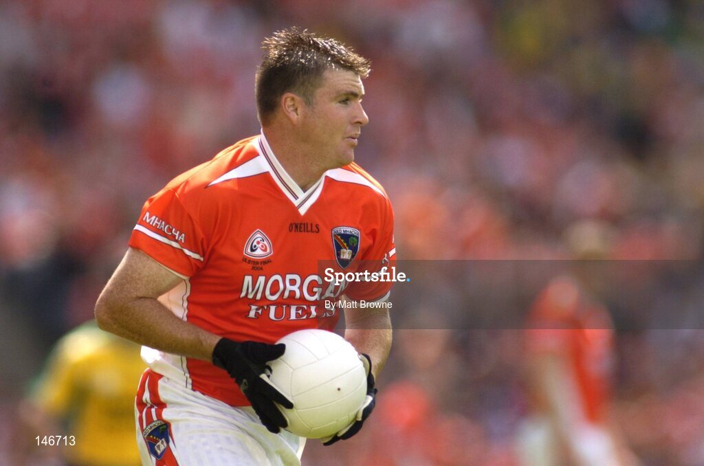 11 July 2004; Kieran Hughes, Armagh. Bank of Ireland Ulster Senior Football Championship Final, Armagh v Donegal, Croke Park, Dublin. Picture credit; Matt Browne / SPORTSFILE