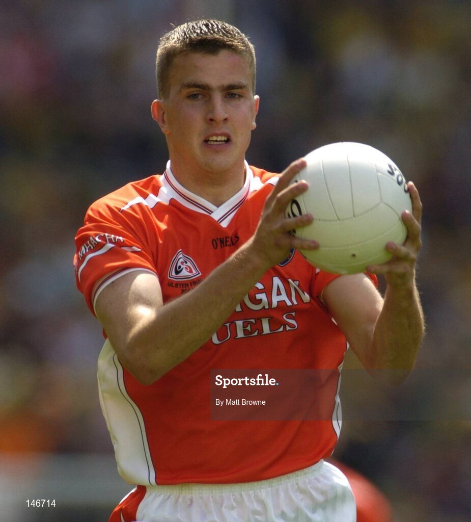 11 July 2004; Philip Loughran, Armagh. Bank of Ireland Ulster Senior Football Championship Final, Armagh v Donegal, Croke Park, Dublin. Picture credit; Matt Browne / SPORTSFILE