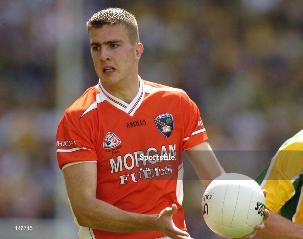 11 July 2004; Philip Loughran, Armagh. Bank of Ireland Ulster Senior Football Championship Final, Armagh v Donegal, Croke Park, Dublin. Picture credit; Matt Browne / SPORTSFILE