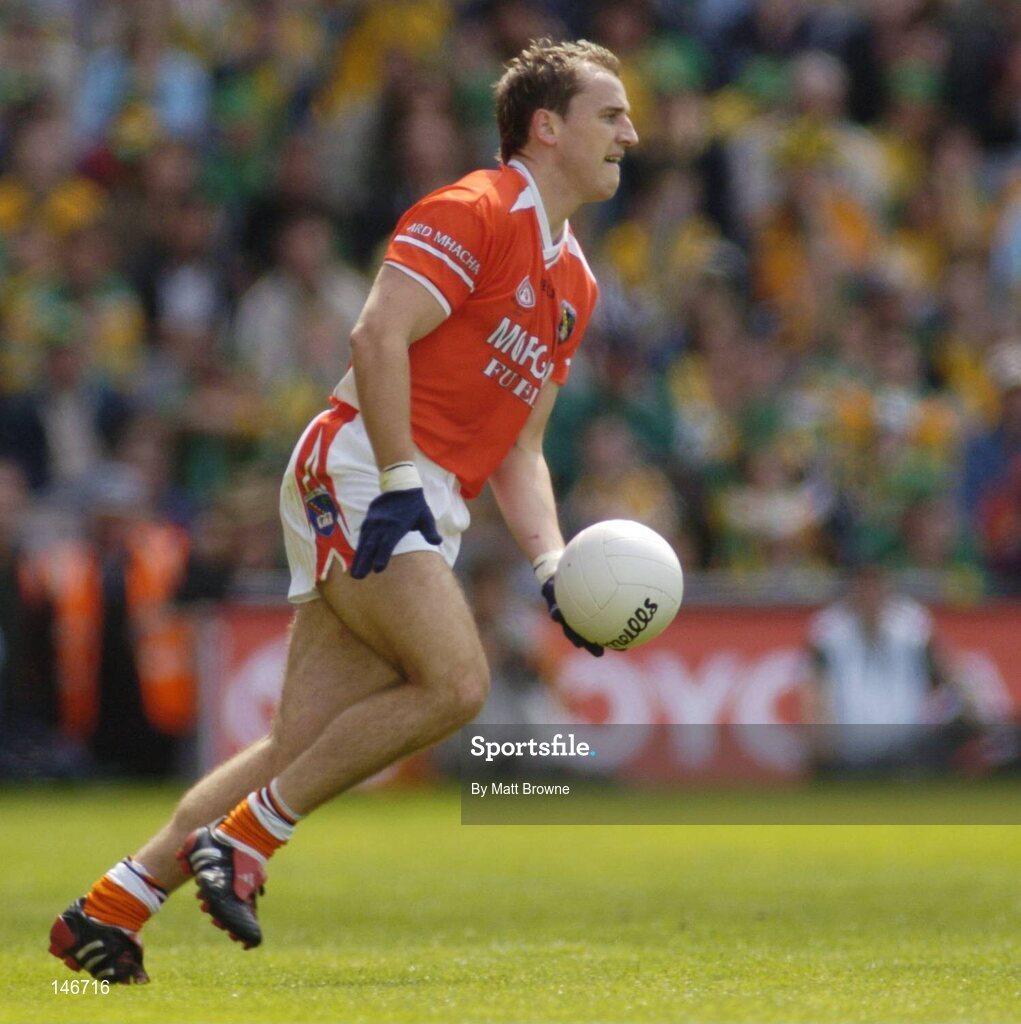 11 July 2004; Paddy McKeever, Armagh. Bank of Ireland Ulster Senior Football Championship Final, Armagh v Donegal, Croke Park, Dublin. Picture credit; Matt Browne / SPORTSFILE