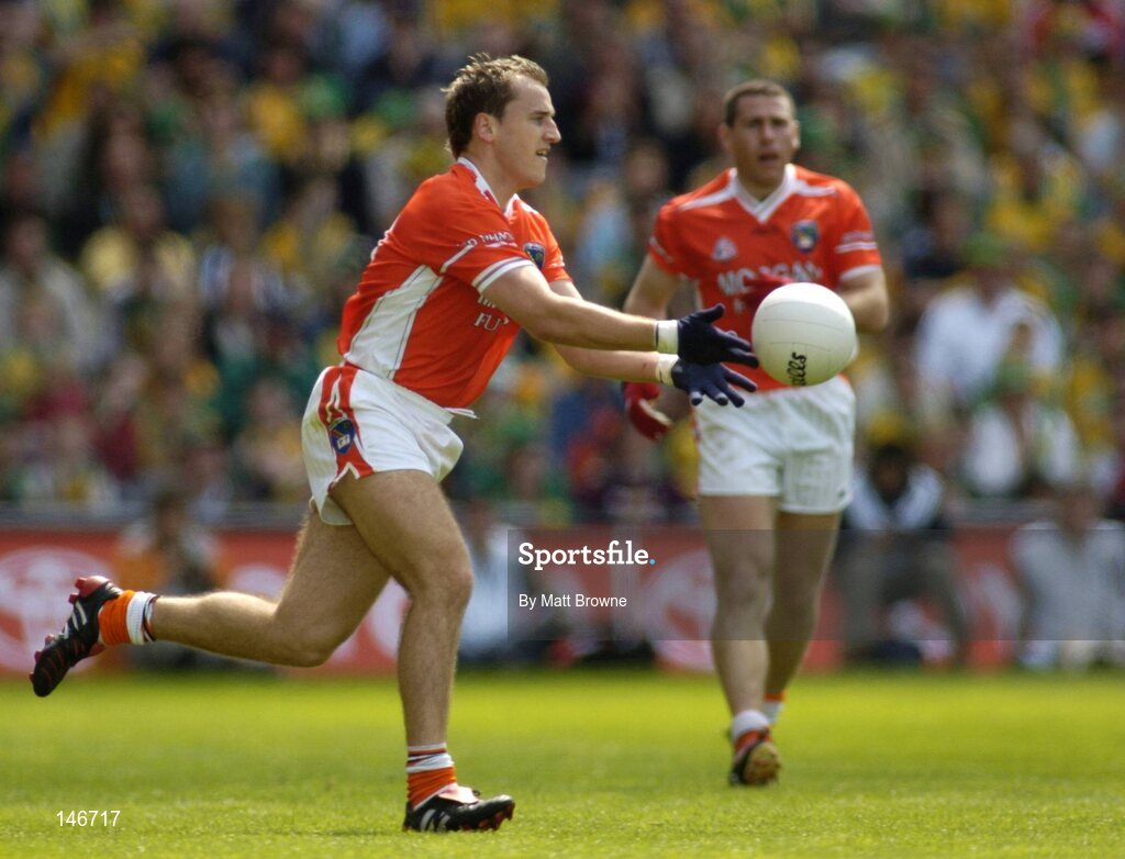 11 July 2004; Paddy McKeever, Armagh. Bank of Ireland Ulster Senior Football Championship Final, Armagh v Donegal, Croke Park, Dublin. Picture credit; Matt Browne / SPORTSFILE