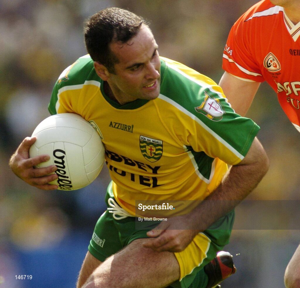 11 July 2004; Shane Carr, Donegal. Bank of Ireland Ulster Senior Football Championship Final, Armagh v Donegal, Croke Park, Dublin. Picture credit; Matt Browne / SPORTSFILE