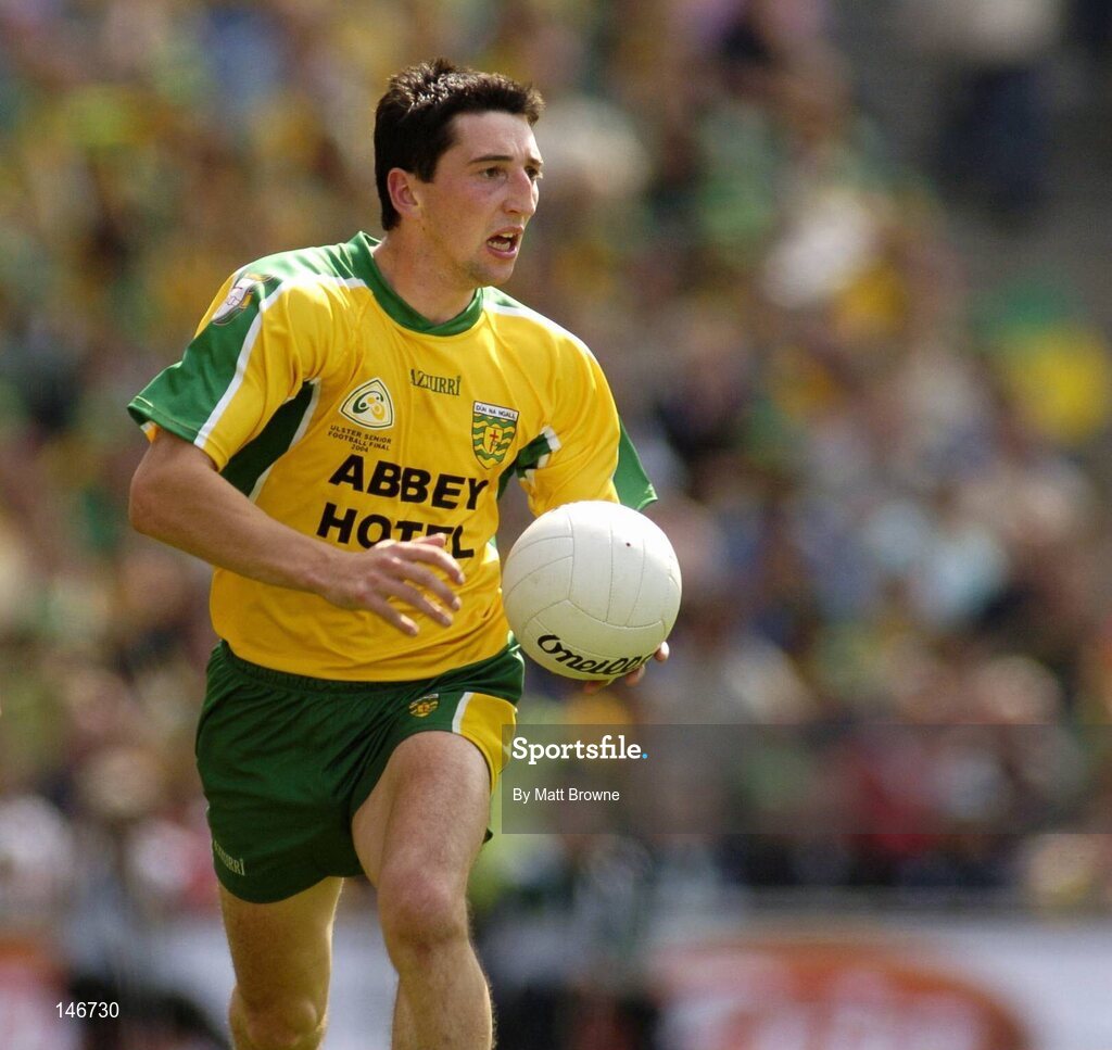 11 July 2004; Michael Hegarty, Donegal. Bank of Ireland Ulster Senior Football Championship Final, Armagh v Donegal, Croke Park, Dublin. Picture credit; Matt Browne / SPORTSFILE