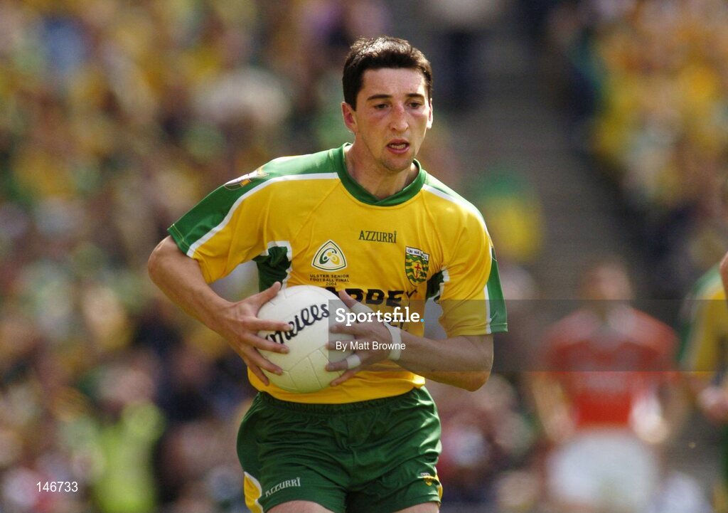 11 July 2004; Michael Hegarty, Donegal. Bank of Ireland Ulster Senior Football Championship Final, Armagh v Donegal, Croke Park, Dublin. Picture credit; Matt Browne / SPORTSFILE