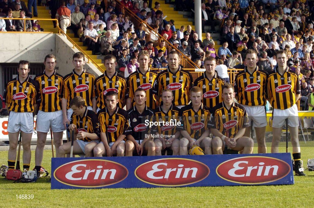 14 July 2004; Kilkenny, team. Erin Leinster Under 21 Hurling Final, Wexford v Kilkenny, Wexford Park, Wexford. Picture credit; Matt Browne / SPORTSFILE