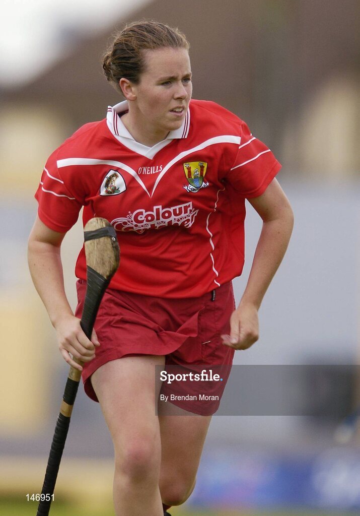 10 July 2004; Paula O'Connor, Cork. Foras na Gaeilge Senior Camogie Championship, Cork v Limerick, Fitzgerald Stadium, Killarney, Co. Kerry. Picture credit; Brendan Moran / SPORTSFILE