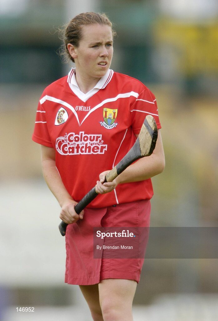 10 July 2004; Paula O'Connor, Cork. Foras na Gaeilge Senior Camogie Championship, Cork v Limerick, Fitzgerald Stadium, Killarney, Co. Kerry. Picture credit; Brendan Moran / SPORTSFILE