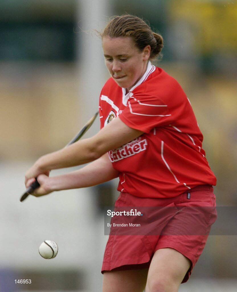 10 July 2004; Paula O'Connor, Cork. Foras na Gaeilge Senior Camogie Championship, Cork v Limerick, Fitzgerald Stadium, Killarney, Co. Kerry. Picture credit; Brendan Moran / SPORTSFILE