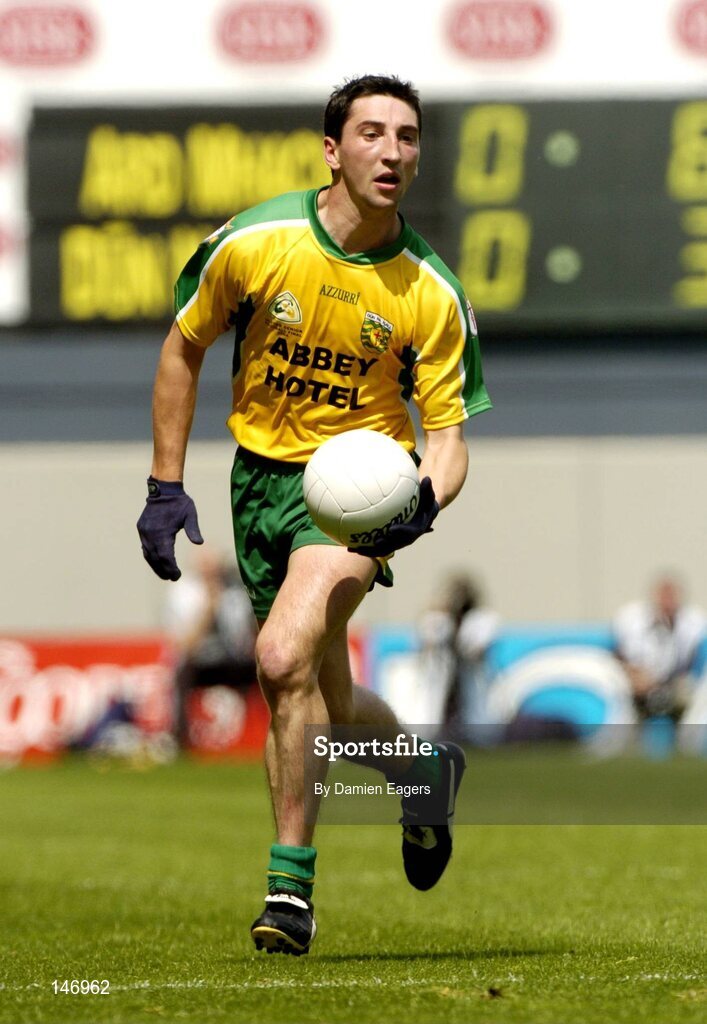 11 July 2004; Michael Hegarty, Donegal. Bank of Ireland Ulster Senior Football Championship Final, Armagh v Donegal, Croke Park, Dublin. Picture credit; Damien Eagers / SPORTSFILE
