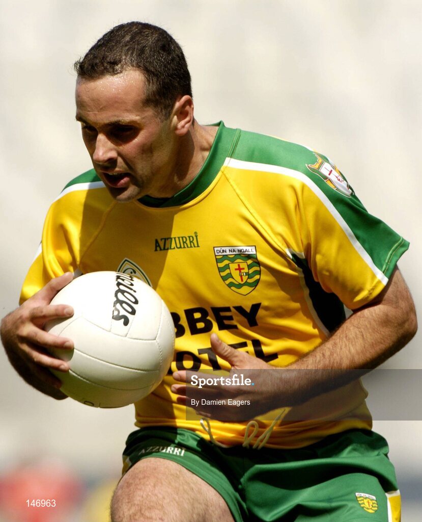 11 July 2004; Shane Carr, Donegal. Bank of Ireland Ulster Senior Football Championship Final, Armagh v Donegal, Croke Park, Dublin. Picture credit; Damien Eagers / SPORTSFILE