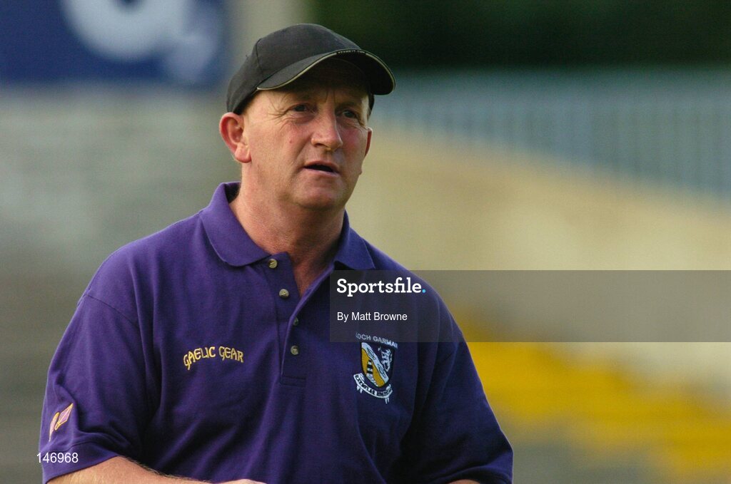 14 July 2004; Davy Morris, Wexford manager. Erin Leinster Under 21 Hurling Final, Wexford v Kilkenny, Wexford Park, Wexford. Picture credit; Matt Browne / SPORTSFILE