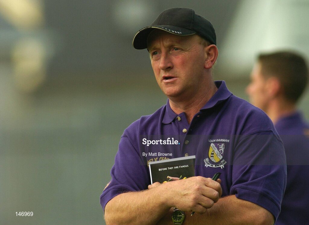 14 July 2004; Davy Morris, Wexford manager. Erin Leinster Under 21 Hurling Final, Wexford v Kilkenny, Wexford Park, Wexford. Picture credit; Matt Browne / SPORTSFILE