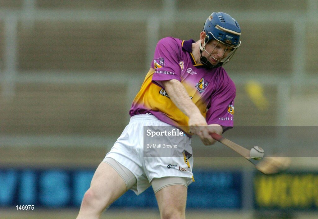 14 July 2004; Rory Jacob, Wexford. Erin Leinster Under 21 Hurling Final, Wexford v Kilkenny, Wexford Park, Wexford. Picture credit; Matt Browne / SPORTSFILE