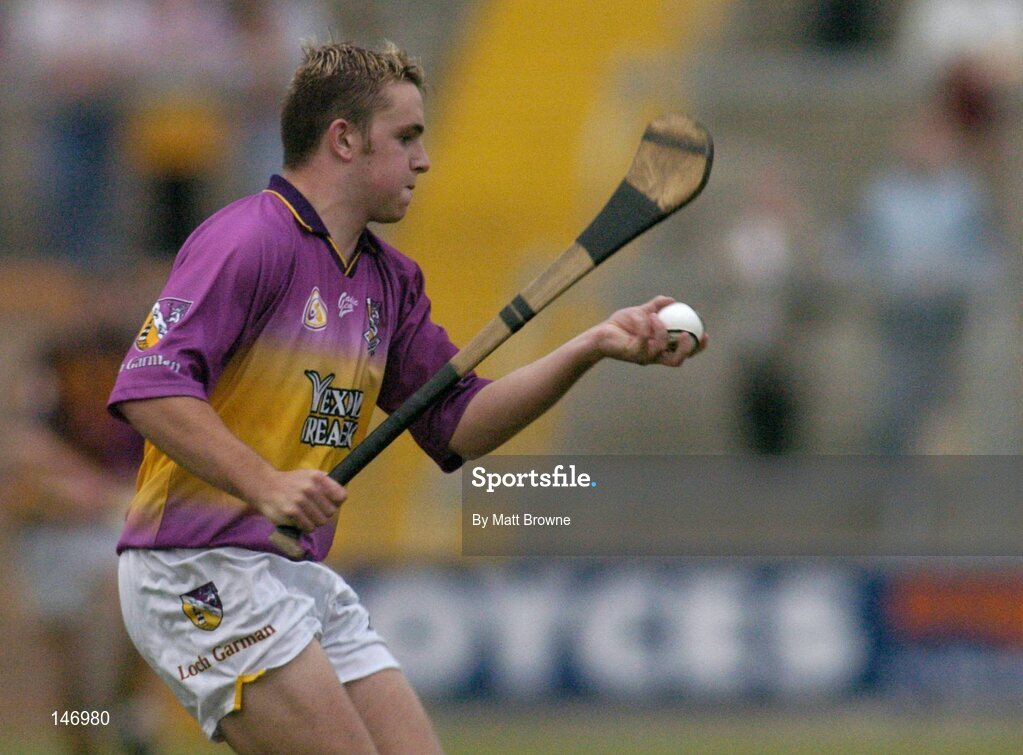 14 July 2004; Andrew Kavanagh, Wexford. Erin Leinster Under 21 Hurling Final, Wexford v Kilkenny, Wexford Park, Wexford. Picture credit; Matt Browne / SPORTSFILE