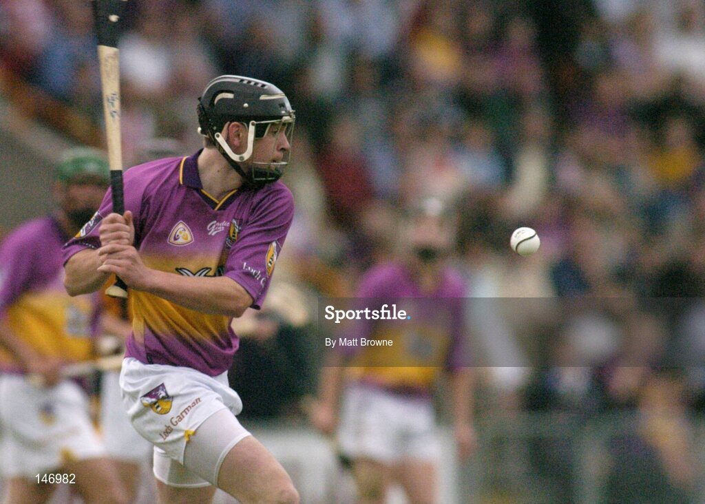 14 July 2004; Padraig Ryan, Wexford. Erin Leinster Under 21 Hurling Final, Wexford v Kilkenny, Wexford Park, Wexford. Picture credit; Matt Browne / SPORTSFILE