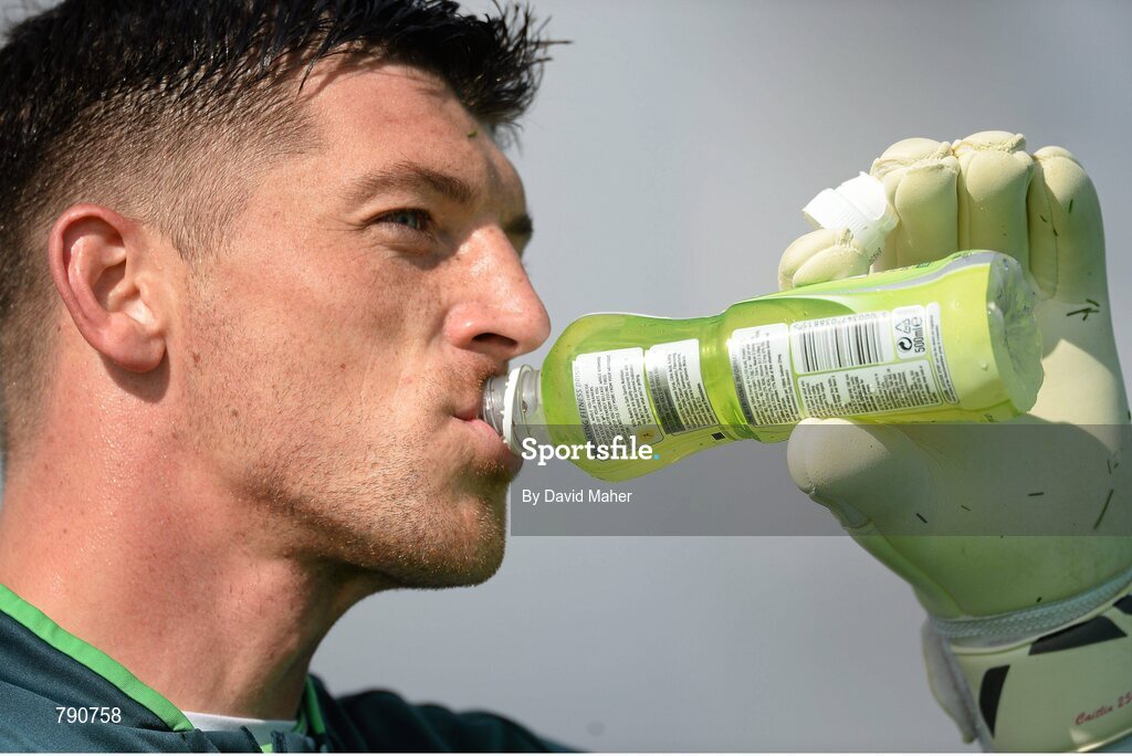 8 September 2013; Republic of Ireland's Kieren Westwood during squad training ahead of their 2014 FIFA World Cup Qualifier Group C game against Austria on Tuesday. Republic of Ireland Squad Training, Gannon Park, Malahide, Co. Dublin. Picture credit: David Maher / SPORTSFILE