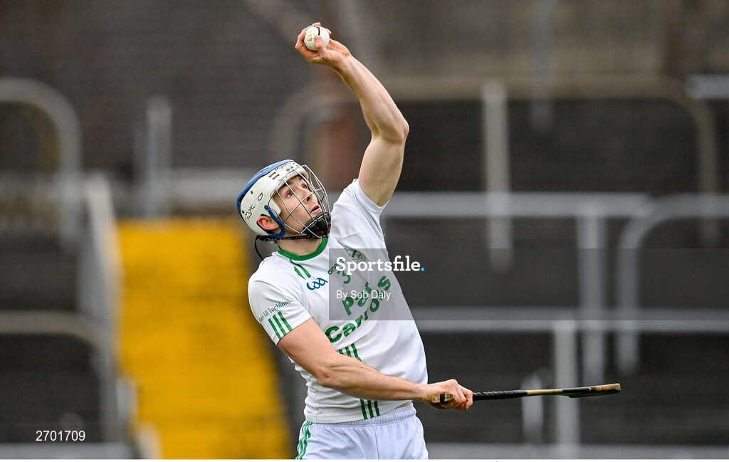17 December 2023; Huw Lawlor of O’Loughlin Gaels during the AIB GAA Hurling All-Ireland Club Championship semi-final match between O'Loughlin Gaels, Kilkenny, and Ruairí Óg Cushendall, Antrim, at Páirc Tailteann in Navan, Meath. Photo by Seb Daly/Sportsfile