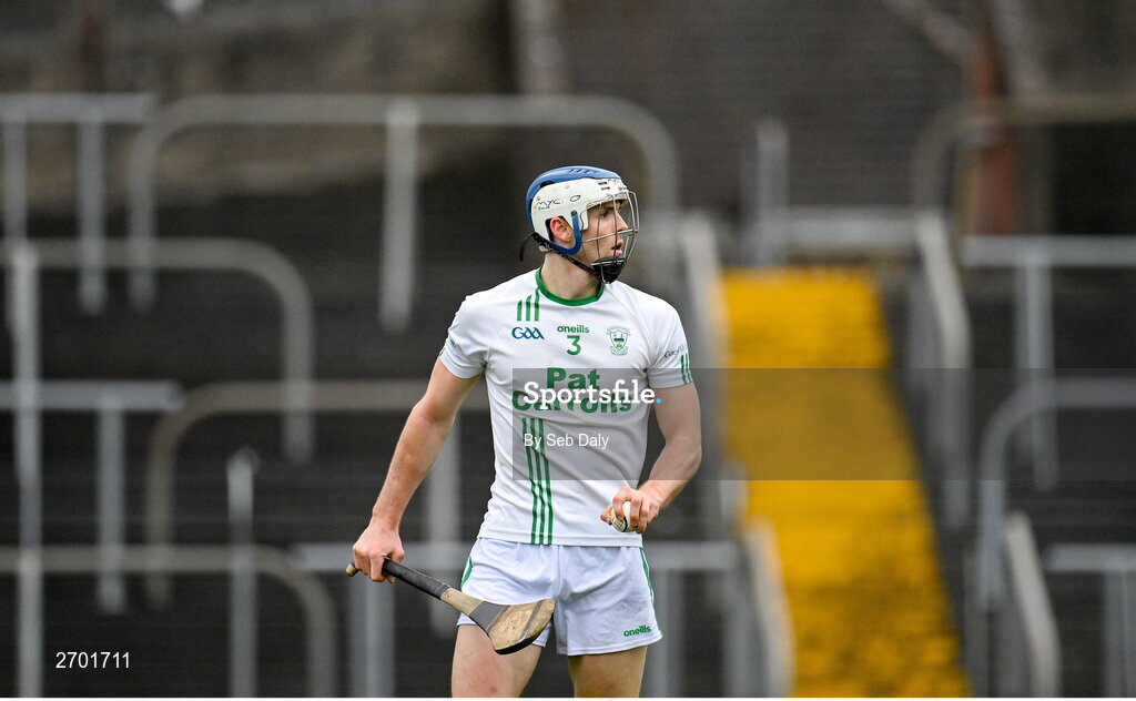 17 December 2023; Huw Lawlor of O’Loughlin Gaels during the AIB GAA Hurling All-Ireland Club Championship semi-final match between O'Loughlin Gaels, Kilkenny, and Ruairí Óg Cushendall, Antrim, at Páirc Tailteann in Navan, Meath. Photo by Seb Daly/Sportsfile