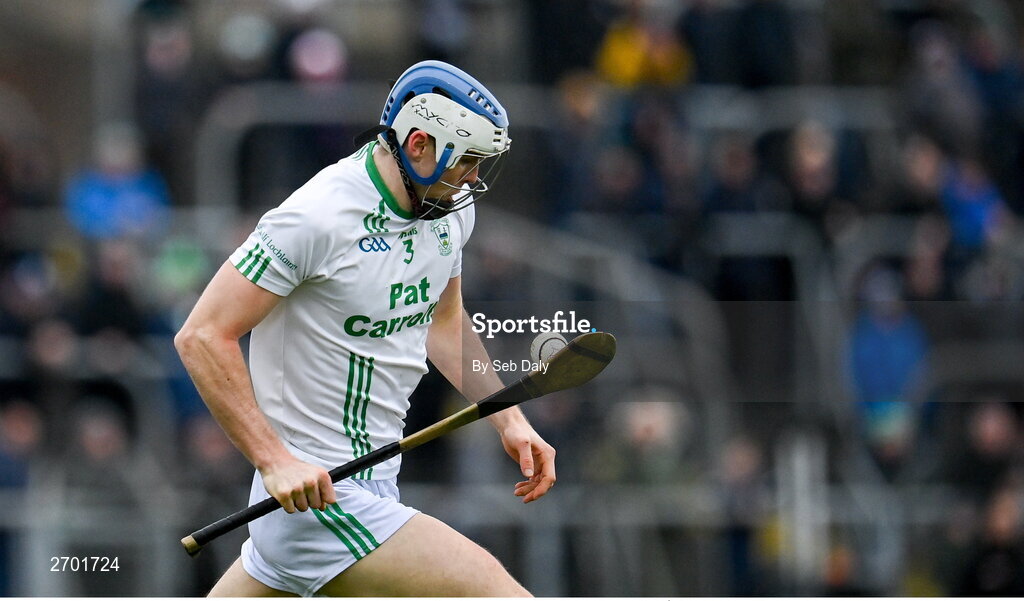 17 December 2023; Huw Lawlor of O’Loughlin Gaels during the AIB GAA Hurling All-Ireland Club Championship semi-final match between O'Loughlin Gaels, Kilkenny, and Ruairí Óg Cushendall, Antrim, at Páirc Tailteann in Navan, Meath. Photo by Seb Daly/Sportsfile