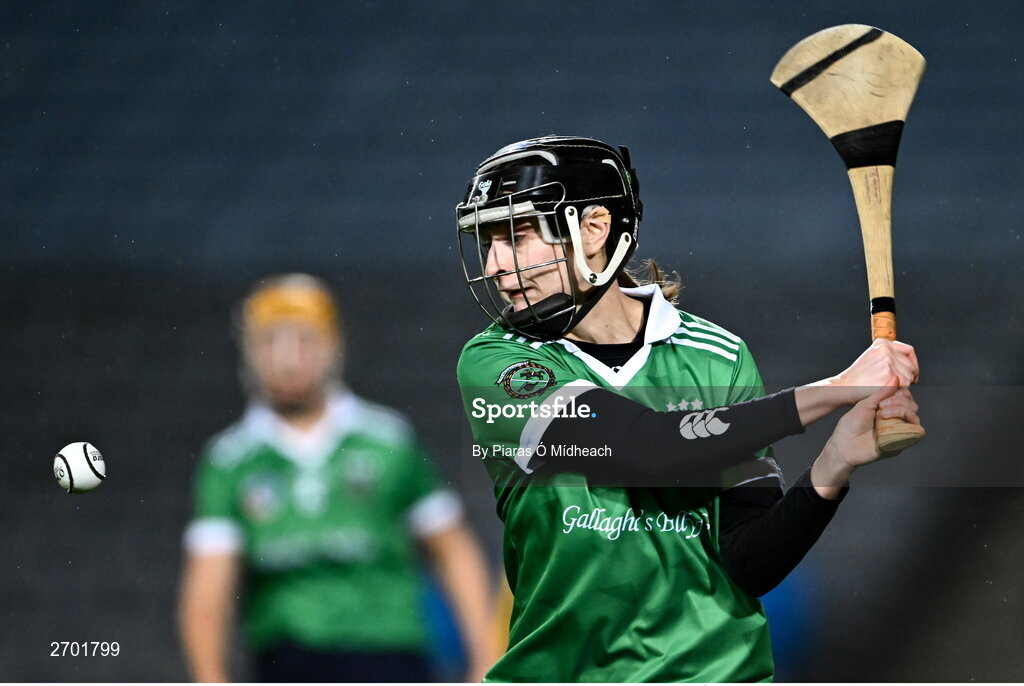 17 December 2023; Sarsfields goalkeeper Laura Glynn during the AIB Camogie All-Ireland Senior Club Championship final match between Dicksboro of Kilkenny and Sarsfields of Galway at Croke Park in Dublin. Photo by Piaras Ó Mídheach/Sportsfile