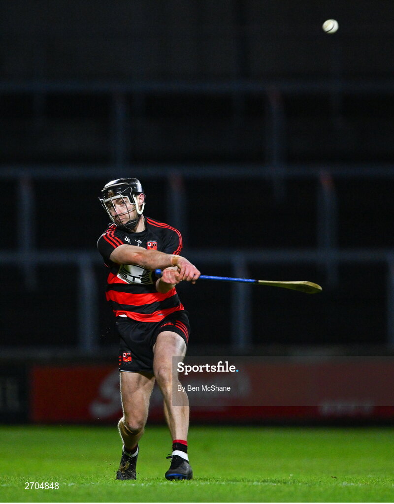 16 December 2023; Pauric Mahony of Ballygunner during the AIB GAA Hurling All-Ireland Senior Club Championship semi-final match between St Thomas' of Galway and Ballygunner of Waterford at Laois Hire O'Moore Park in Portlaoise, Laois. Photo by Ben McShane/Sportsfile